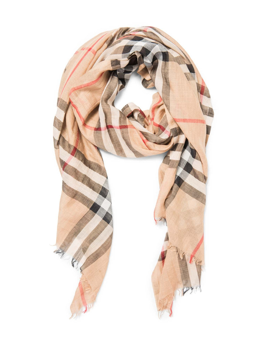 Burberry summer scarf hotsell