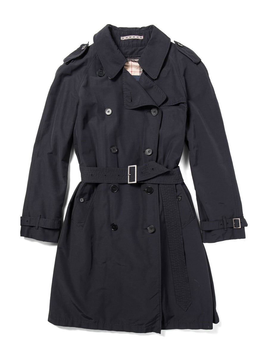 Burberry women's store black coat