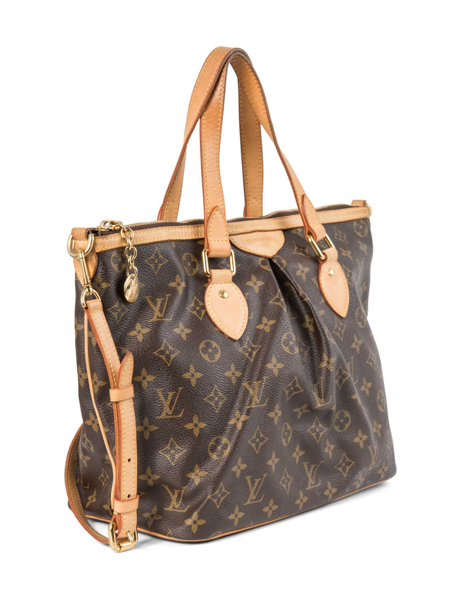 Louis Vuitton Monogram Palermo Shopper Bag PM Brown