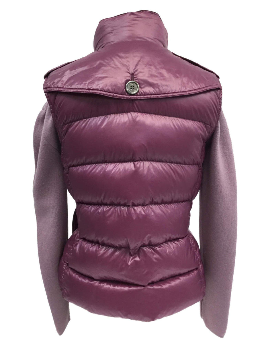 Burberry puffer vest clearance womens