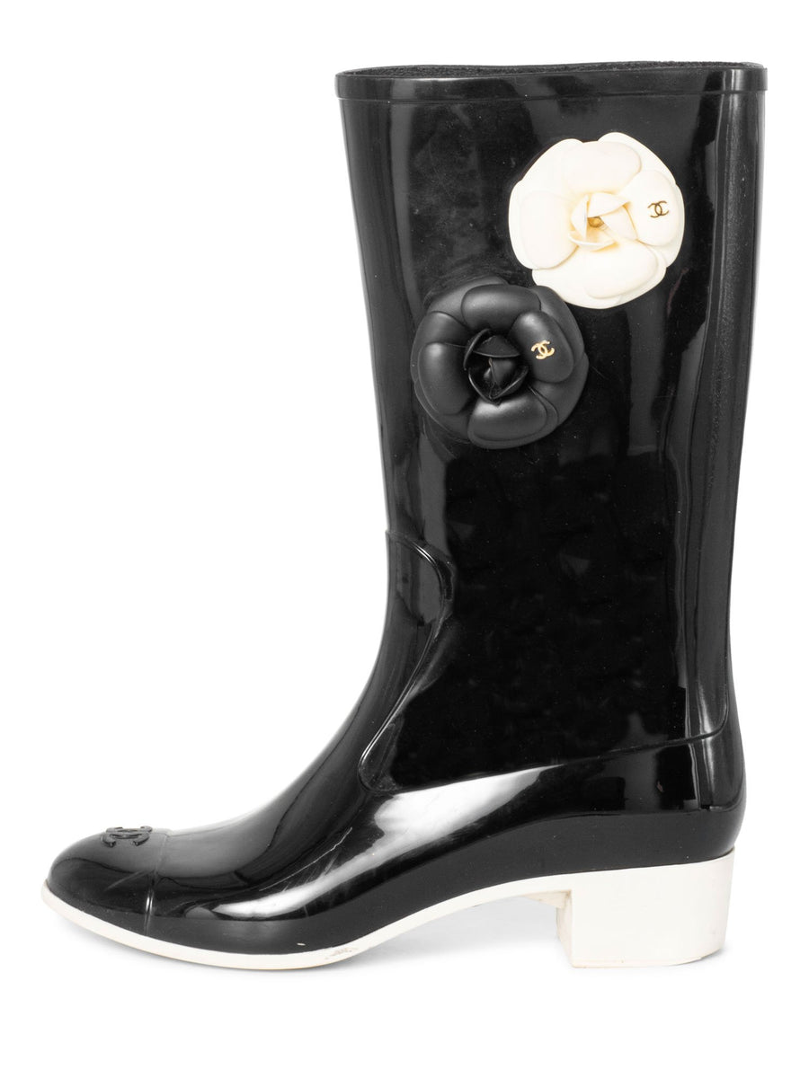 Chanel Rain Boots 40