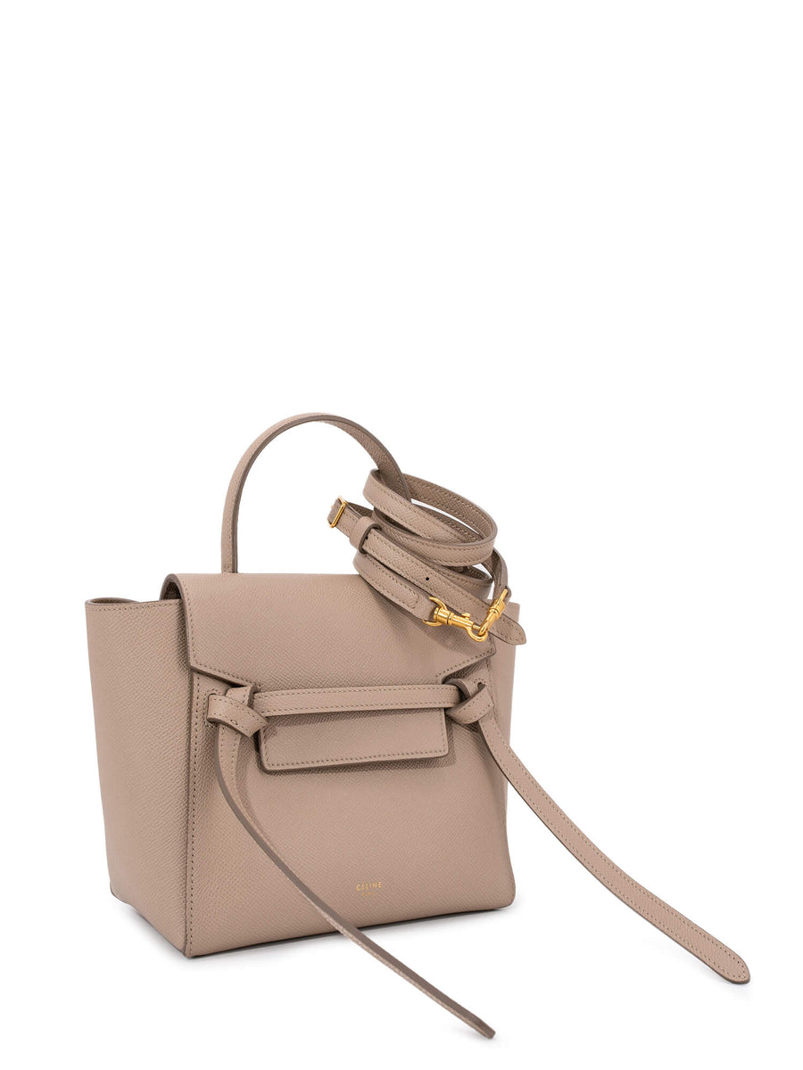 Celine nano 2024 belt bag powder