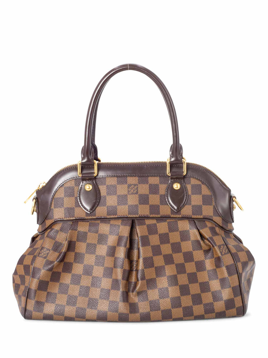 Louis Vuitton - Authenticated Trevi Handbag - Leather Brown for Women, Very Good Condition