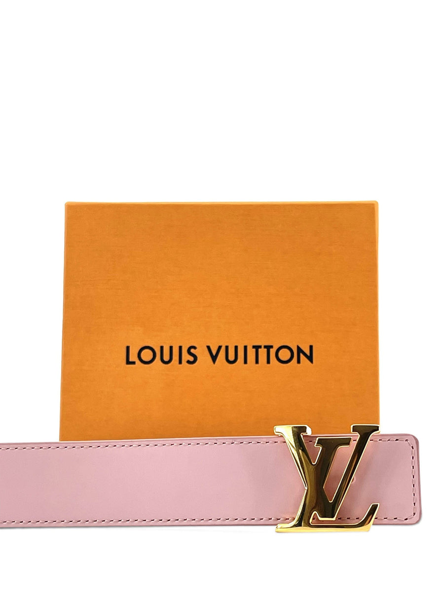 Louis Vuitton Damier Azur Voyage Belt White Cloth ref.913727 - Joli Closet