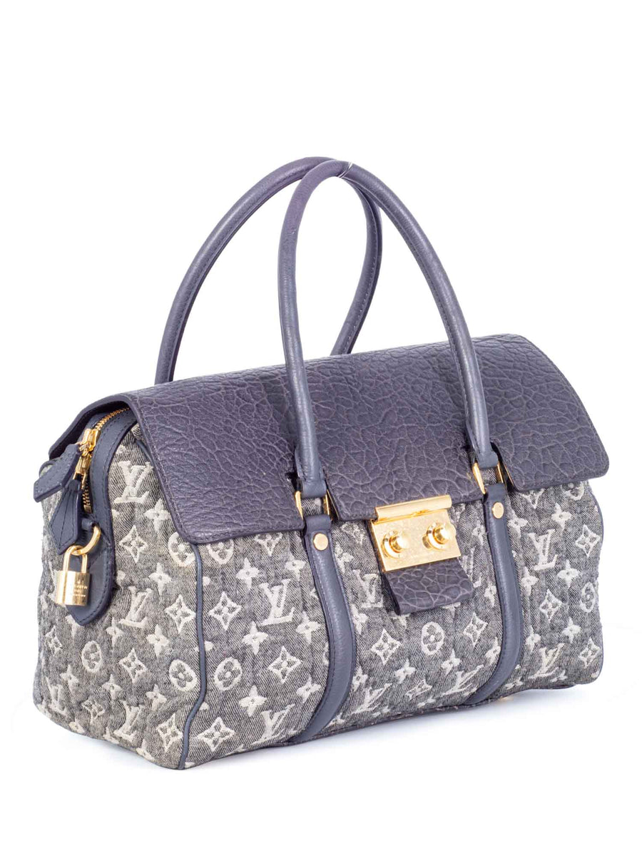 Louis Vuitton Gris Monogram and Leather Limited Edition Volupte