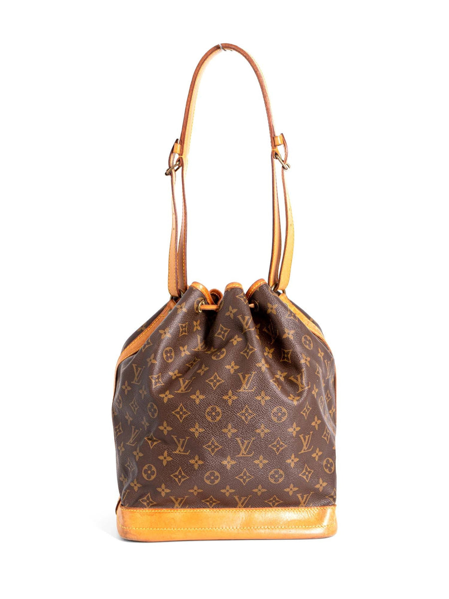Louis+Vuitton+No%C3%A9+Bucket+%26+Drawstring+Bag+BB+Brown+Monogram