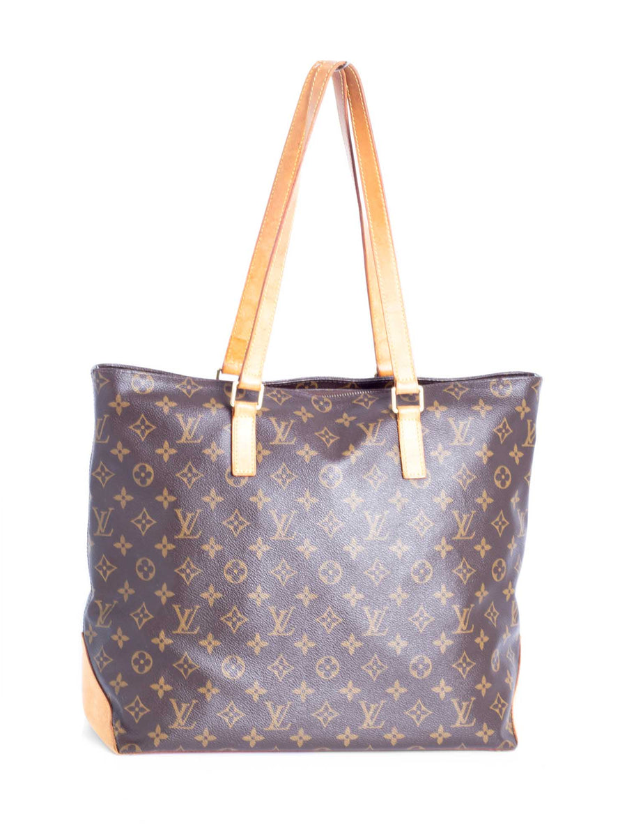 Louis Vuitton Monogram Large Shopper Bag Brown