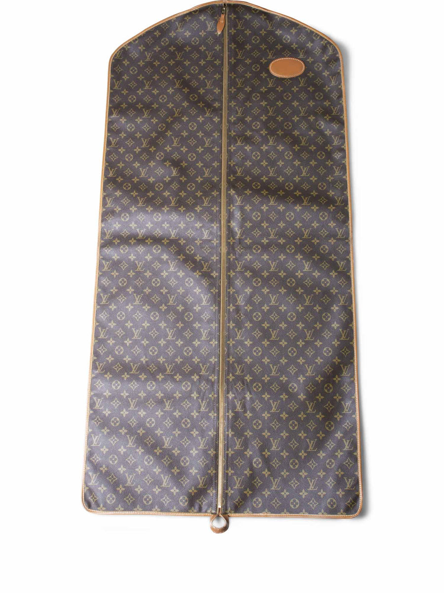 Louis Vuitton Brown Monogram Garment Bag QJB0YC1Y0B026