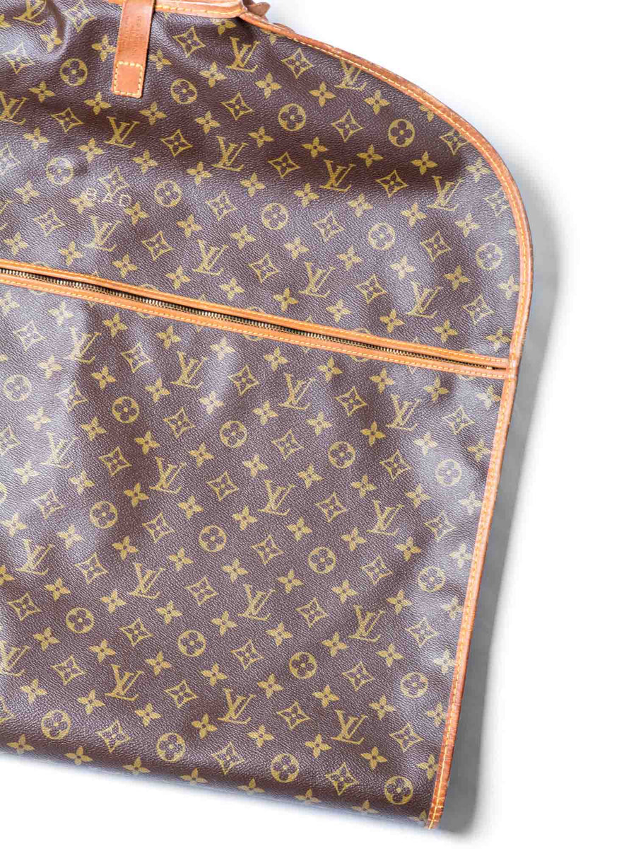 Louis Vuitton Brown Monogram Garment Bag QJB0YC1Y0B026