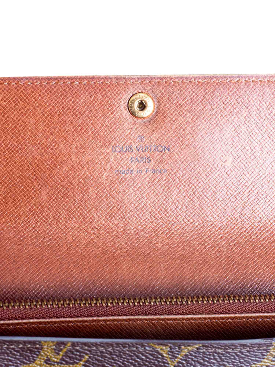 Sarah wallet Louis Vuitton Brown in Other - 36559186