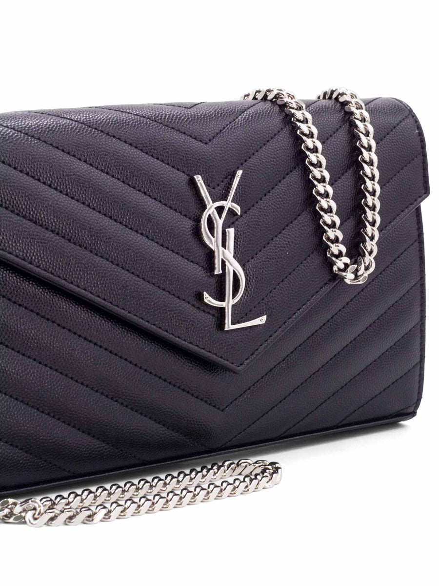 YSL WOC 9 CHEVRON BLACK GHW