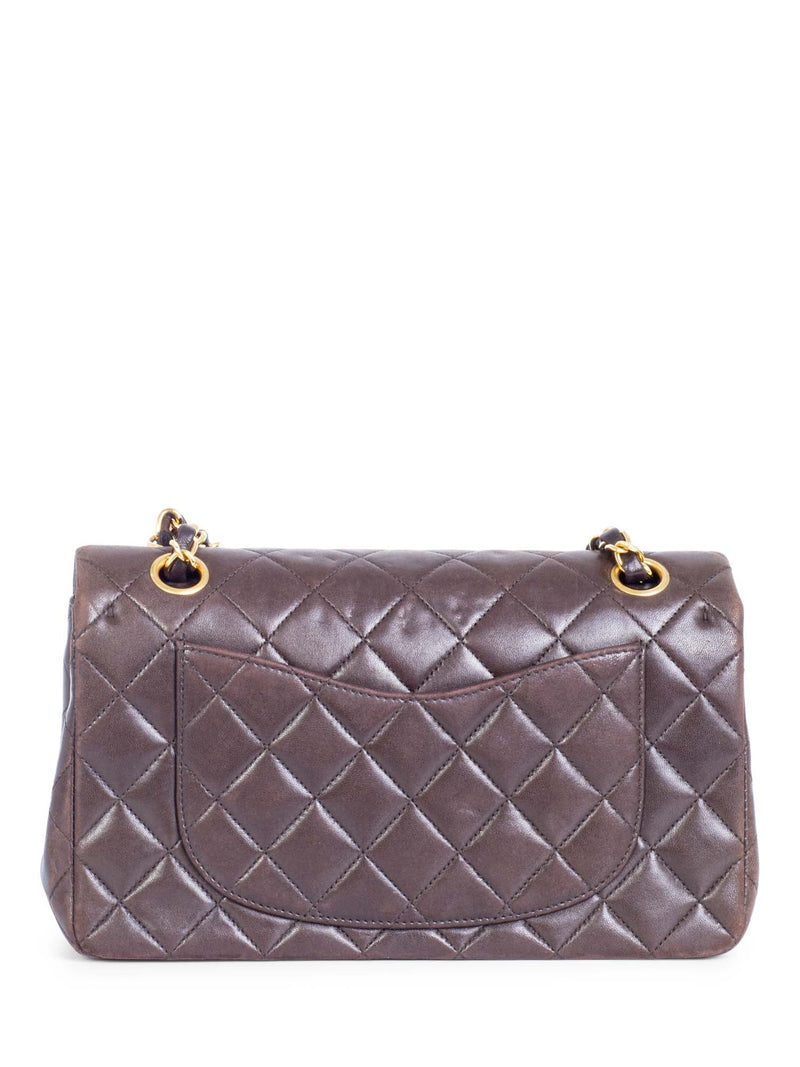 Chanel Vintage Beige Caviar Quilted 2.55 Small Classic Double Flap