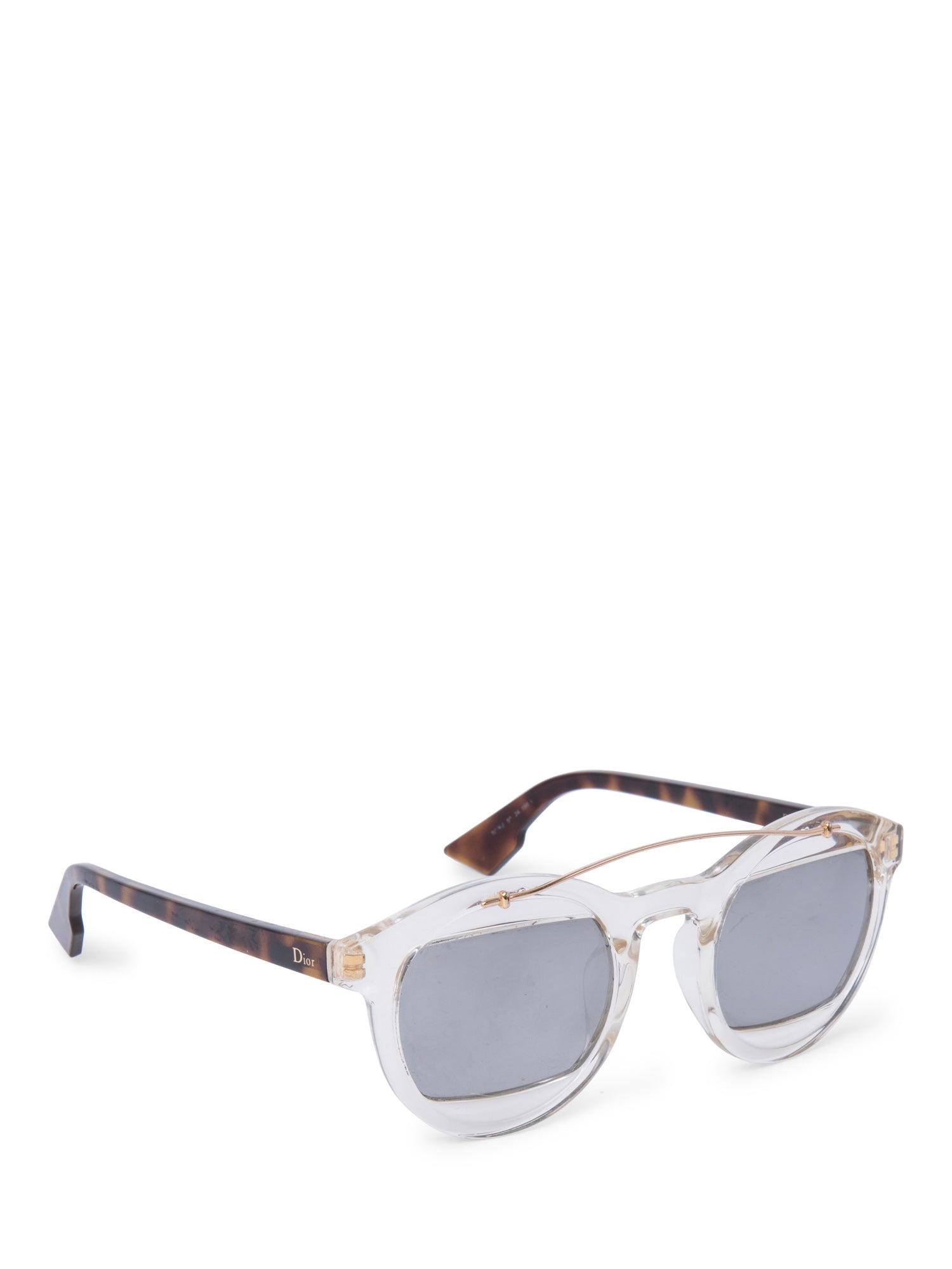 Christian Dior Mania 1 Mirror Sunglasses Brown