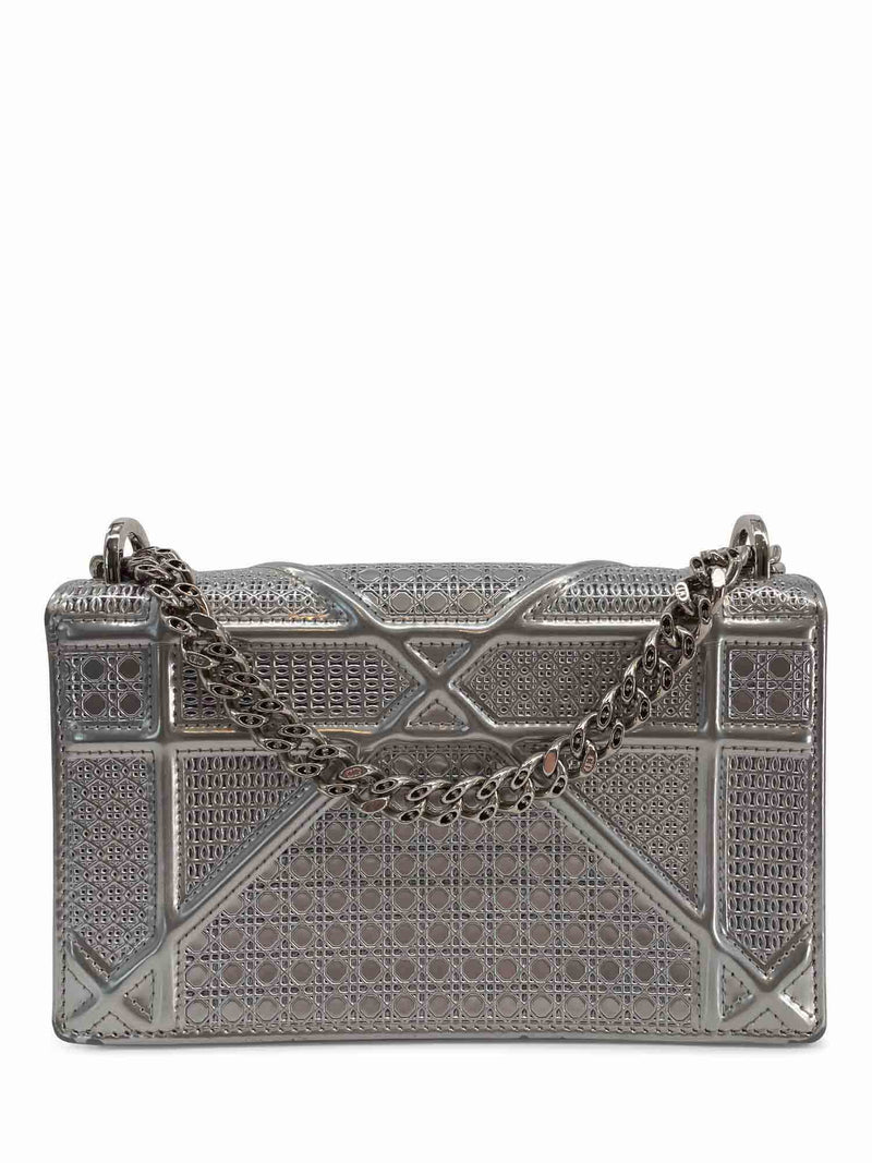 Christian Dior Metallic Medium Diorama Bag - Metallic Shoulder