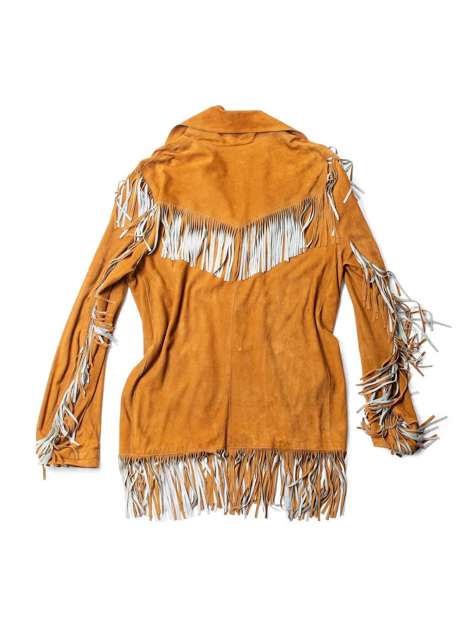 Christian Dior Suede Fringe Western Jacket Brown