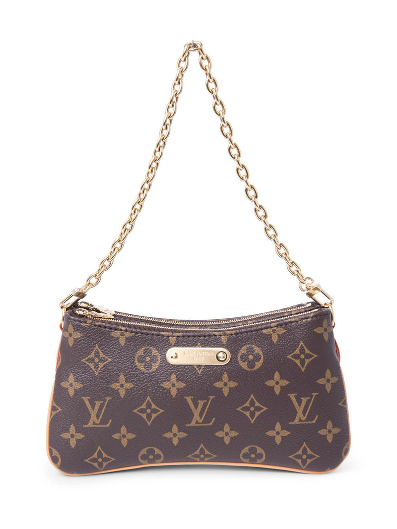 Louis Vuitton Monogram Liv Pochette Messenger Bag Brown