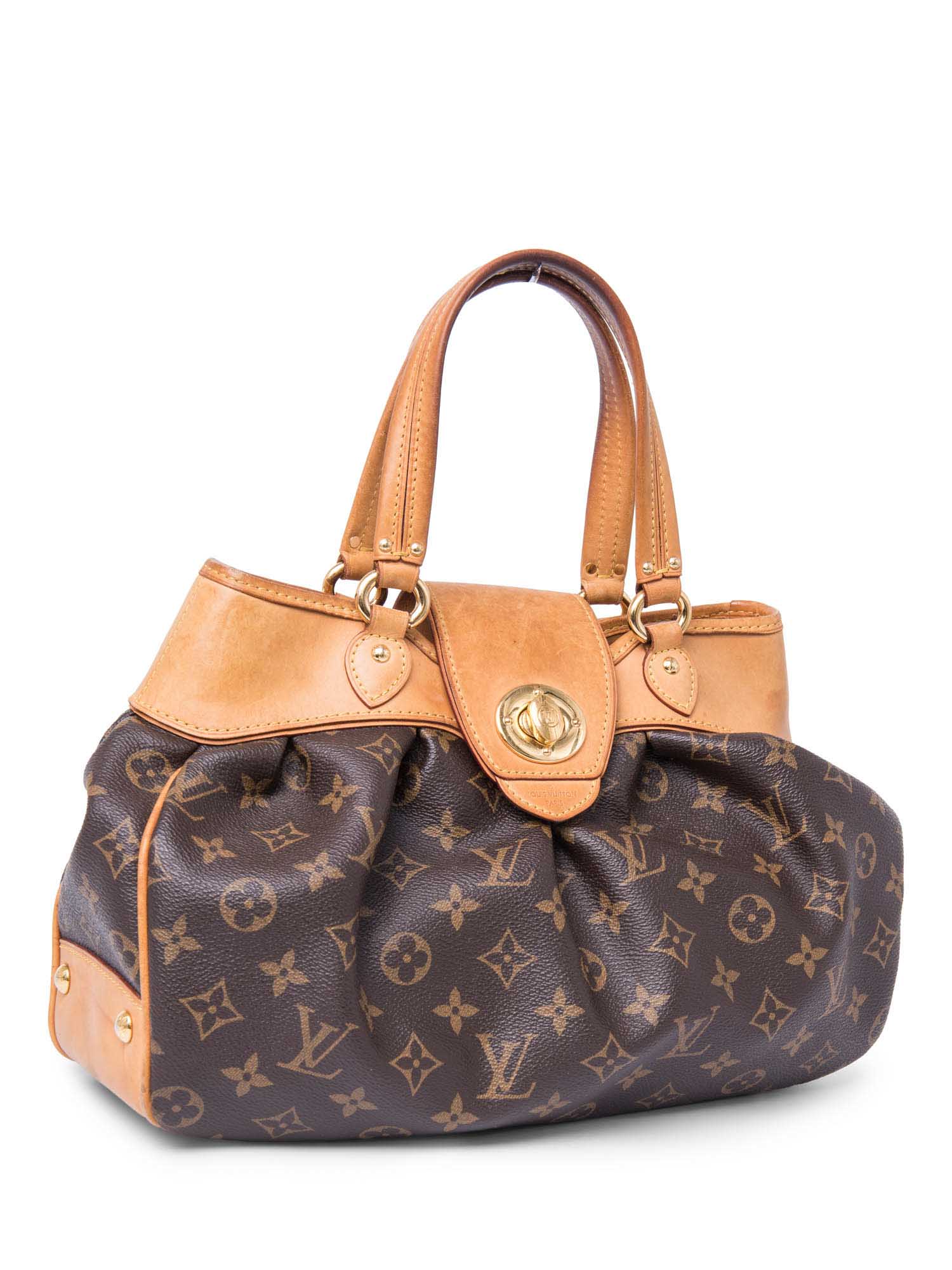 Louis Vuitton Monogram Turnlock Boetie Bag Brown PM