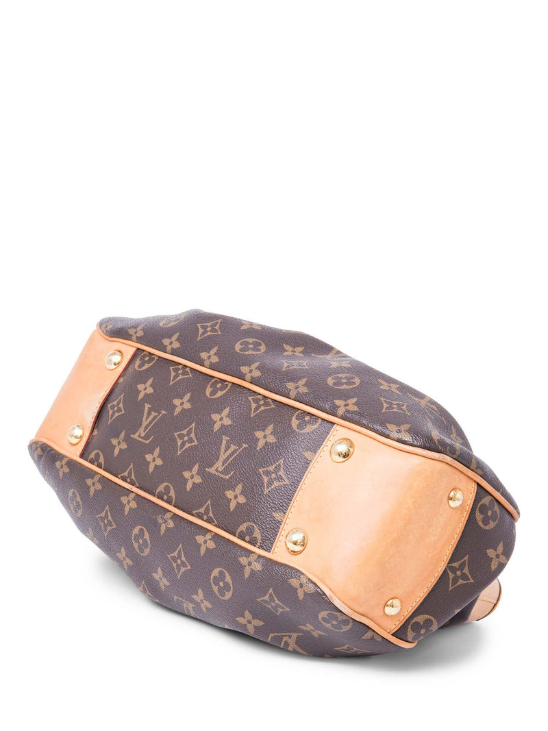 Louis Vuitton Monogram Turnlock Boetie Bag Brown PM