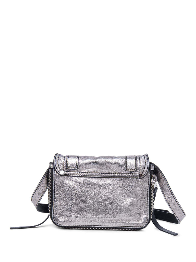 Proenza Schouler PS1 Mini Crossbody Bag Silver