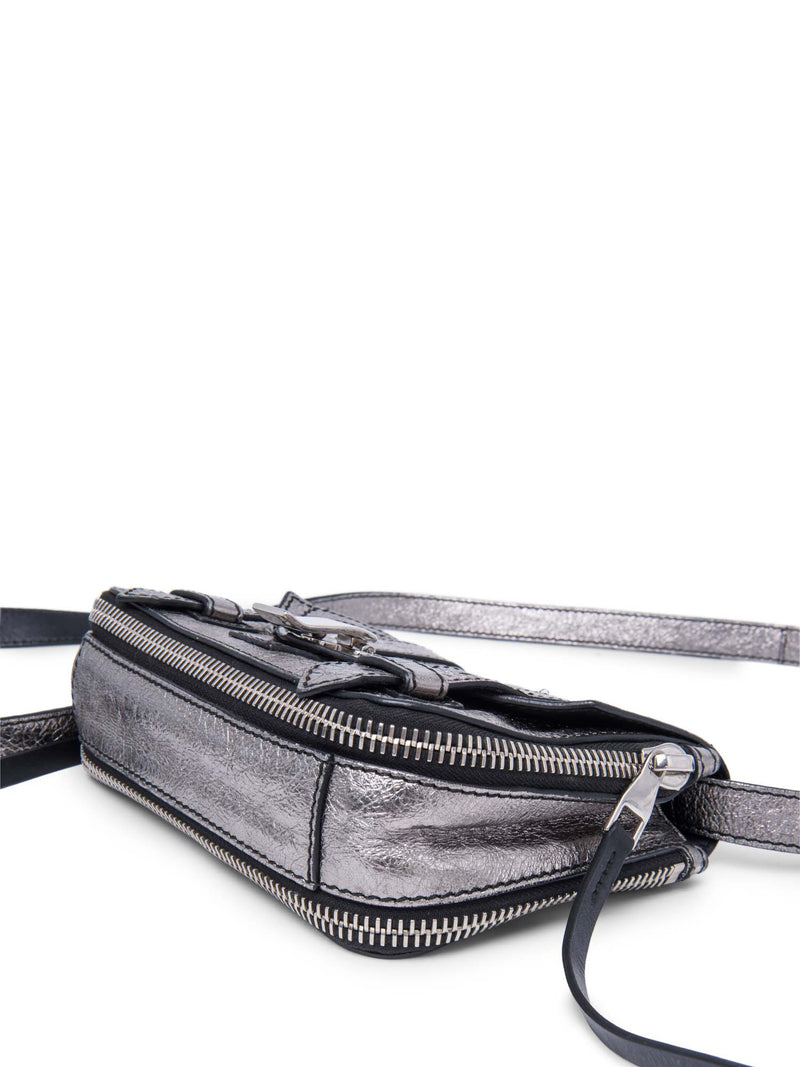 Proenza Schouler PS1 Mini Crossbody Bag Silver