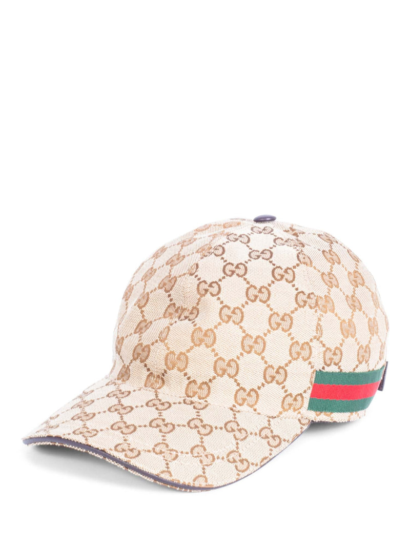 Gucci GG Supreme Logo Webstripe Hat-designer resale