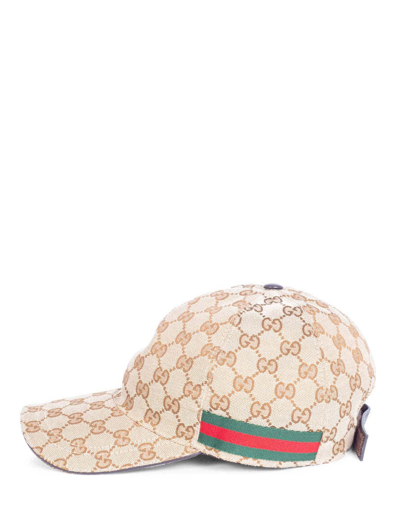 Gucci GG Supreme Logo Webstripe Hat-designer resale