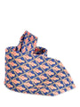 Hermes Silk Ribbon Tie Navy