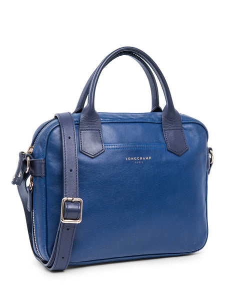 Longchamp Messenger Bag Blue/Slate discount in Color