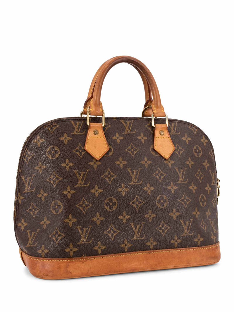 Louis Vuitton Monogram Alma Bag PM Brown-designer resale