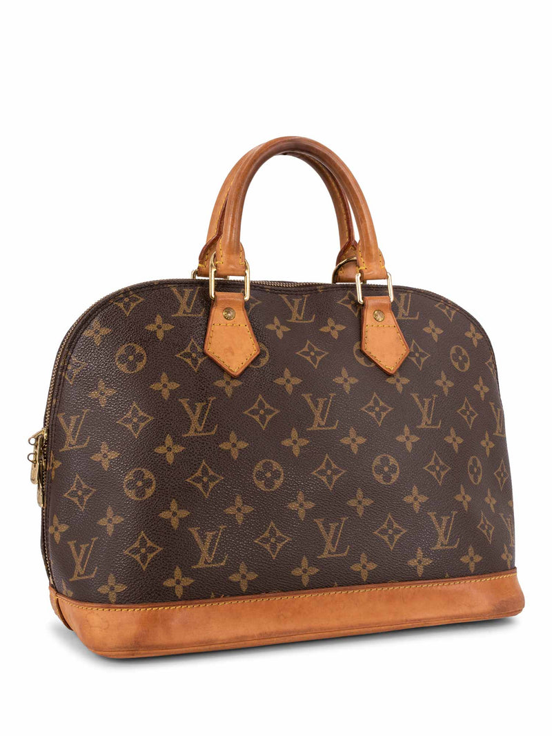 Louis Vuitton Monogram Alma Bag PM Brown-designer resale