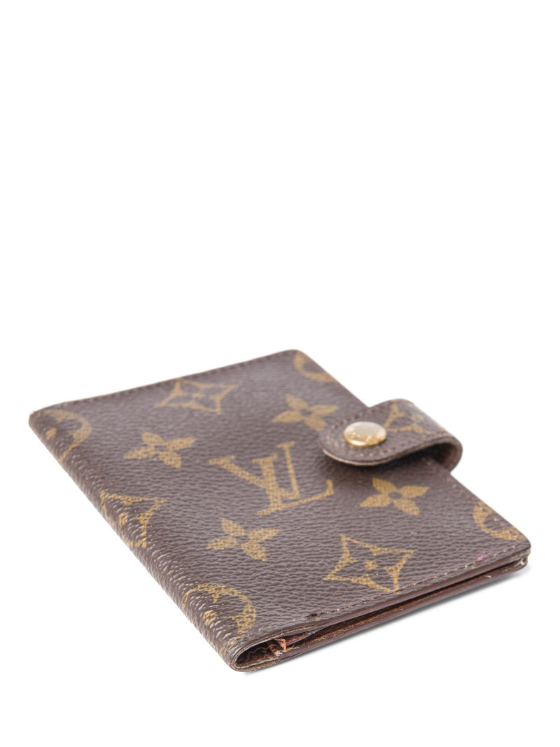 Louis Vuitton Monogram Credit Card Wallet Brown-designer resale