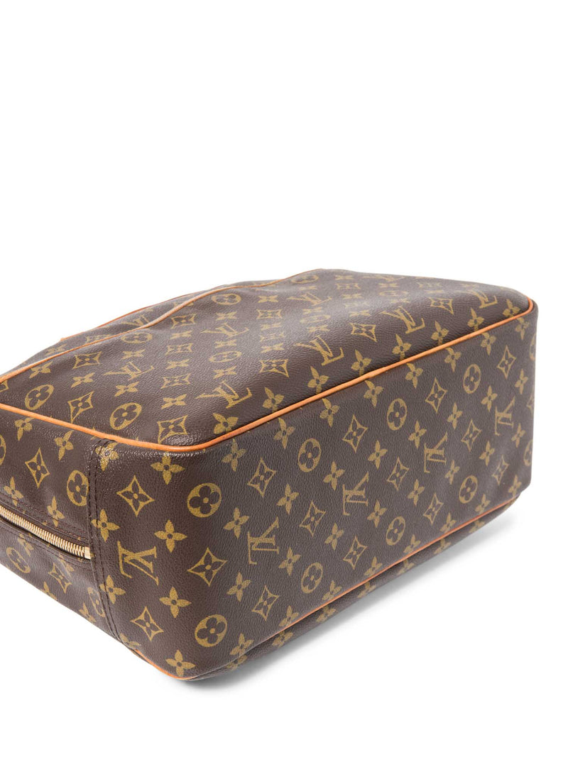 Louis Vuitton Monogram Deauville Bag Brown-designer resale