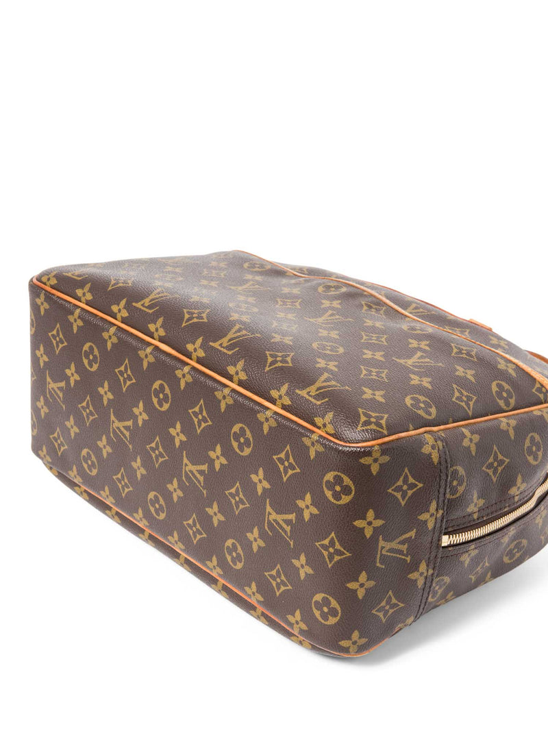 Louis Vuitton Monogram Deauville Bag Brown-designer resale