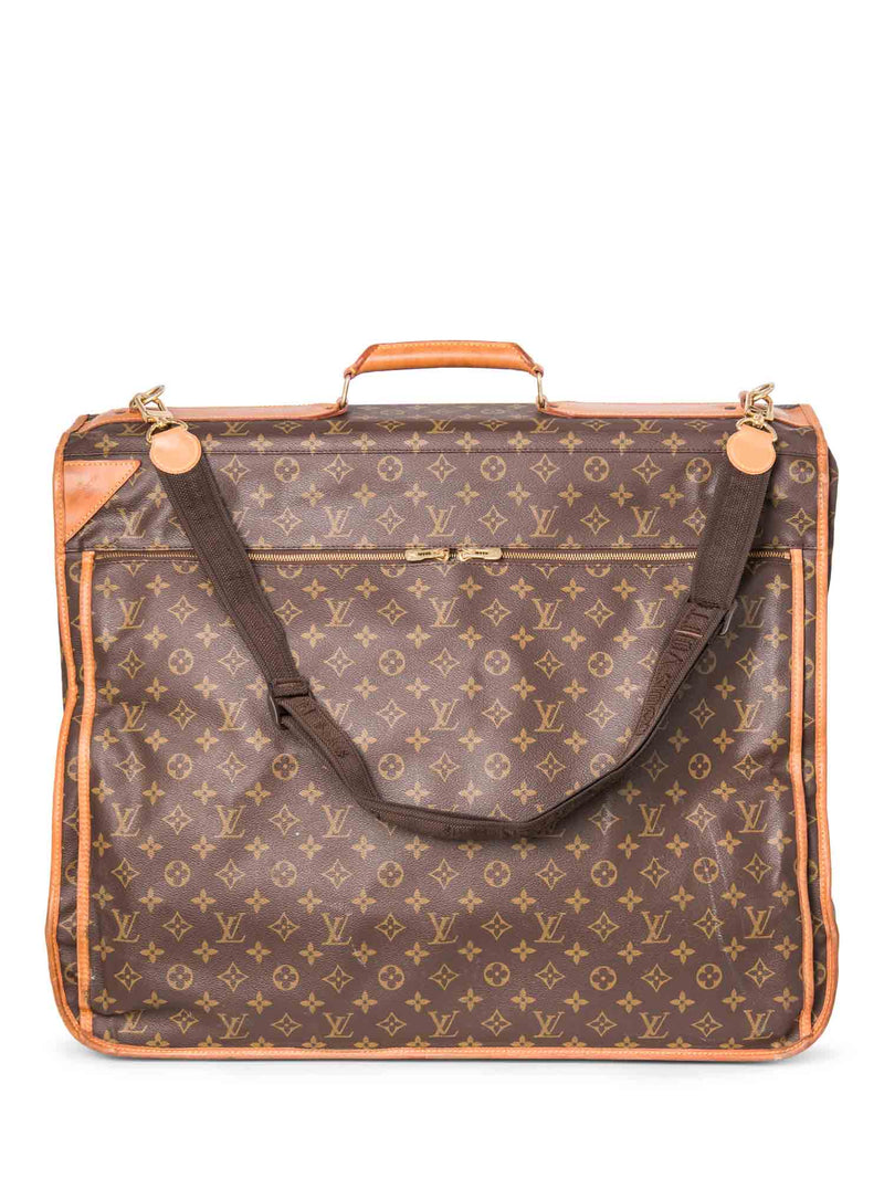 Louis Vuitton Monogram Garment Travel Bag Brown-designer resale