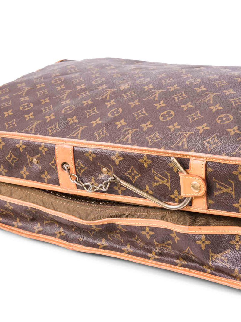 Louis Vuitton Monogram Garment Travel Bag Brown-designer resale