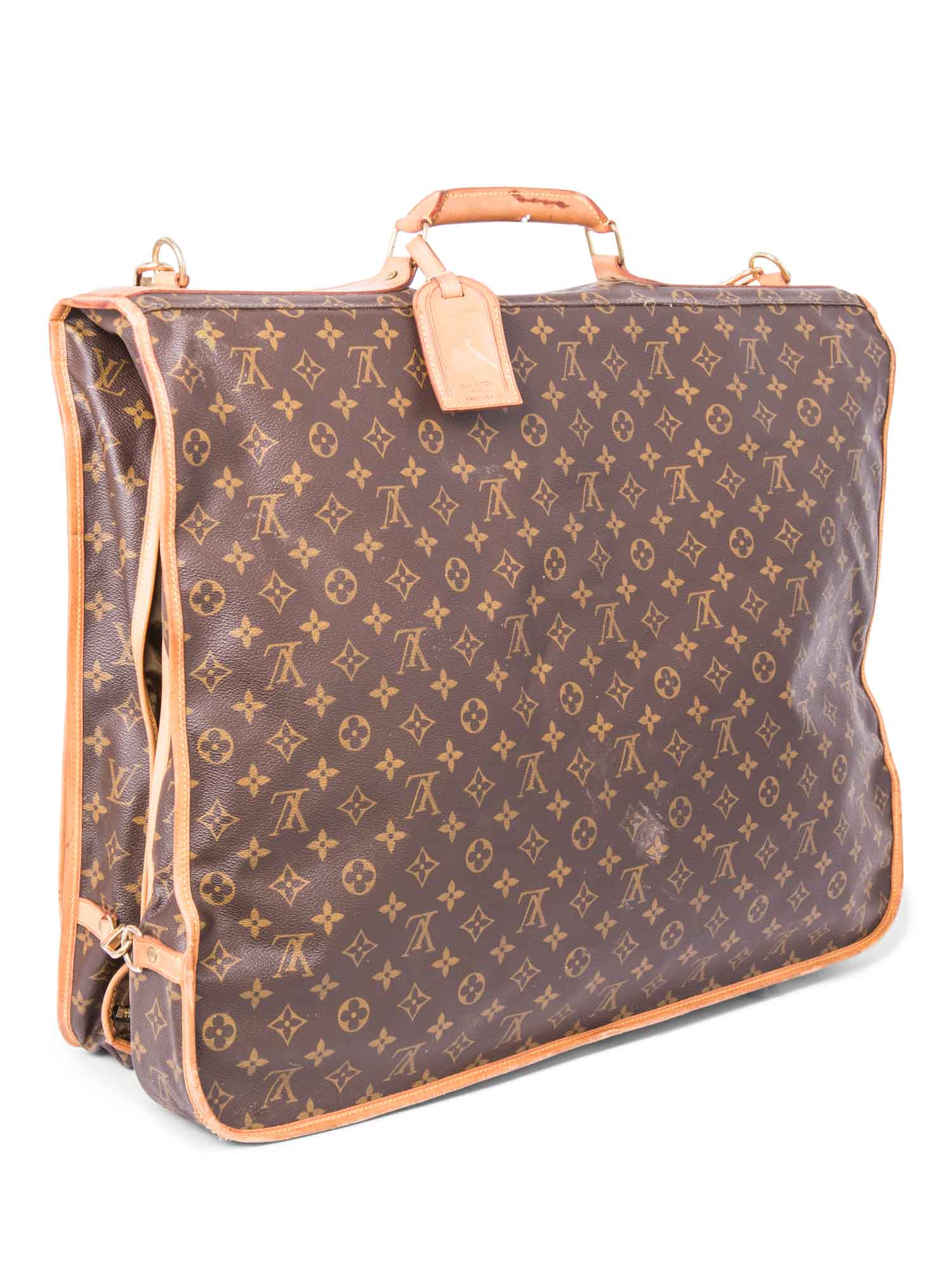 Louis Vuitton Monogram Garment Travel Bag Brown-designer resale