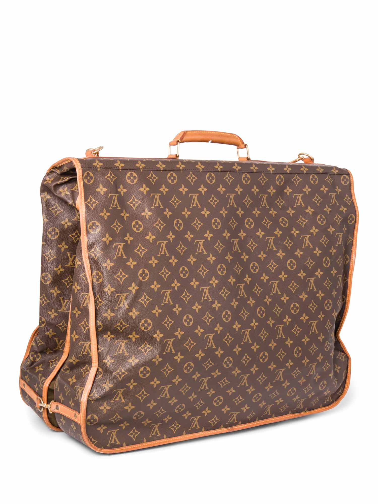 Louis Vuitton Monogram Garment Travel Bag Brown