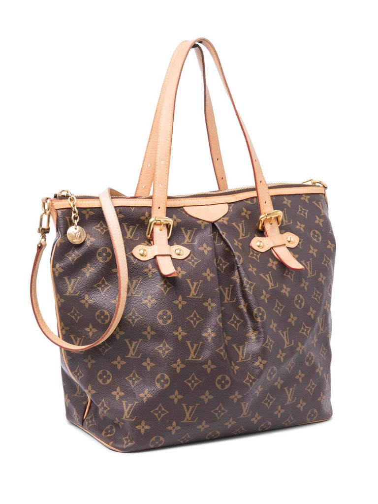 Louis Vuitton Monogram Palermo Shopper Bag GM Brown-designer resale