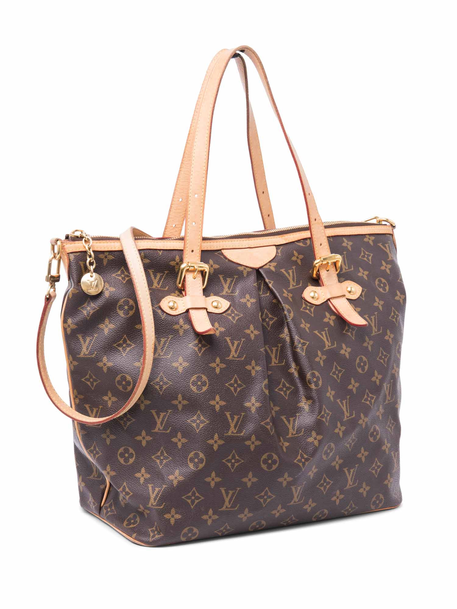 Louis Vuitton Monogram Palermo Shopper Bag GM Brown