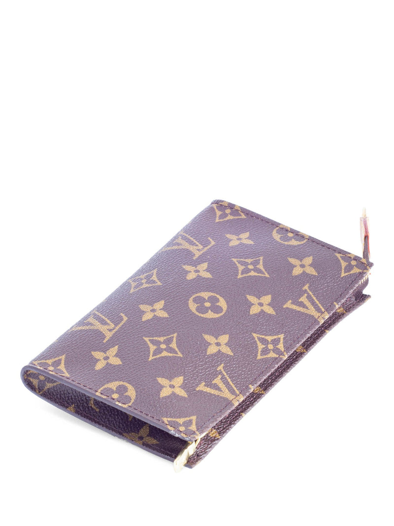 Louis Vuitton Monogram Canvas Street Style Leather Folding Wallet