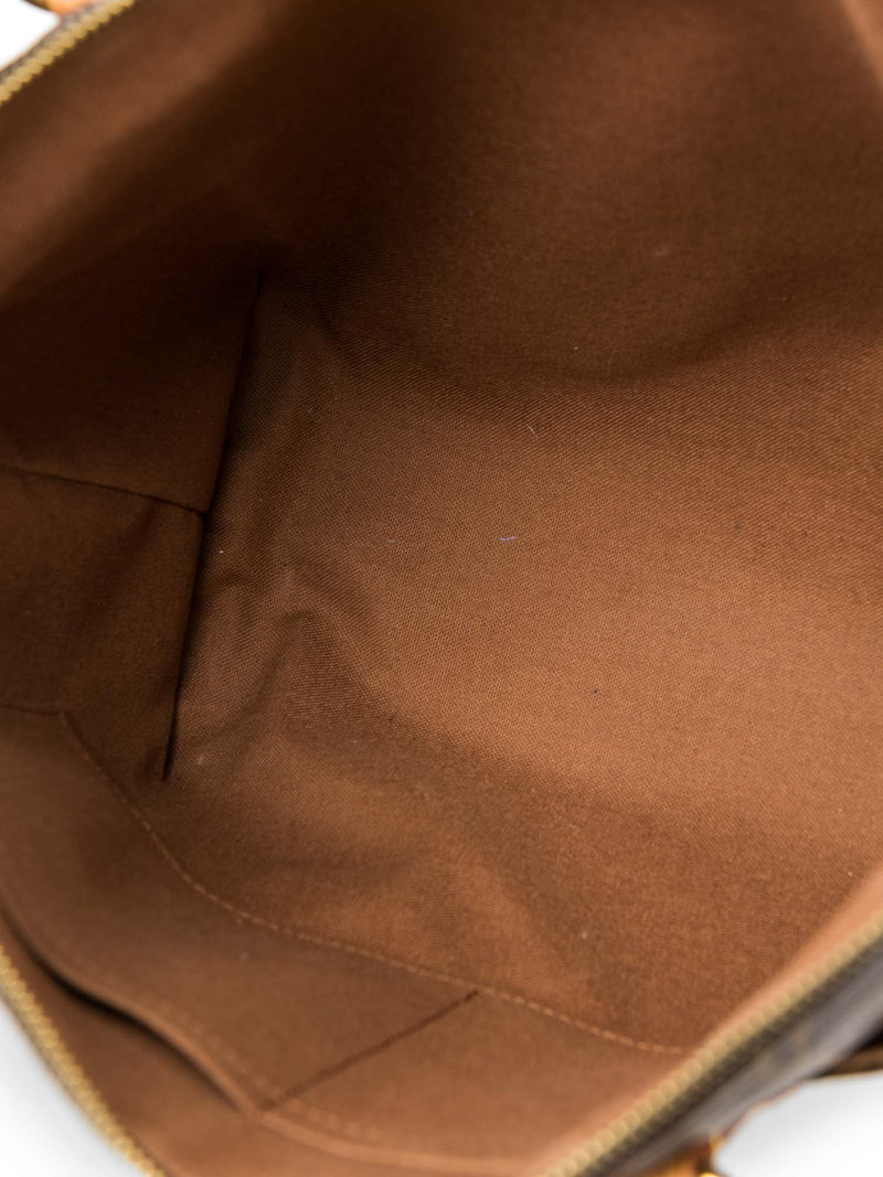 LOUIS VUITTON BABYLONE Shoulder Bag Monogram Leather Brown France M51102  86JF945