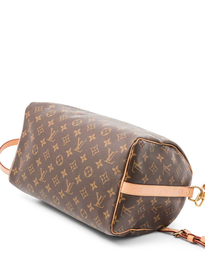 Louis Vuitton Monogram Speedy Bandouliere Bag 30 Brown-designer resale