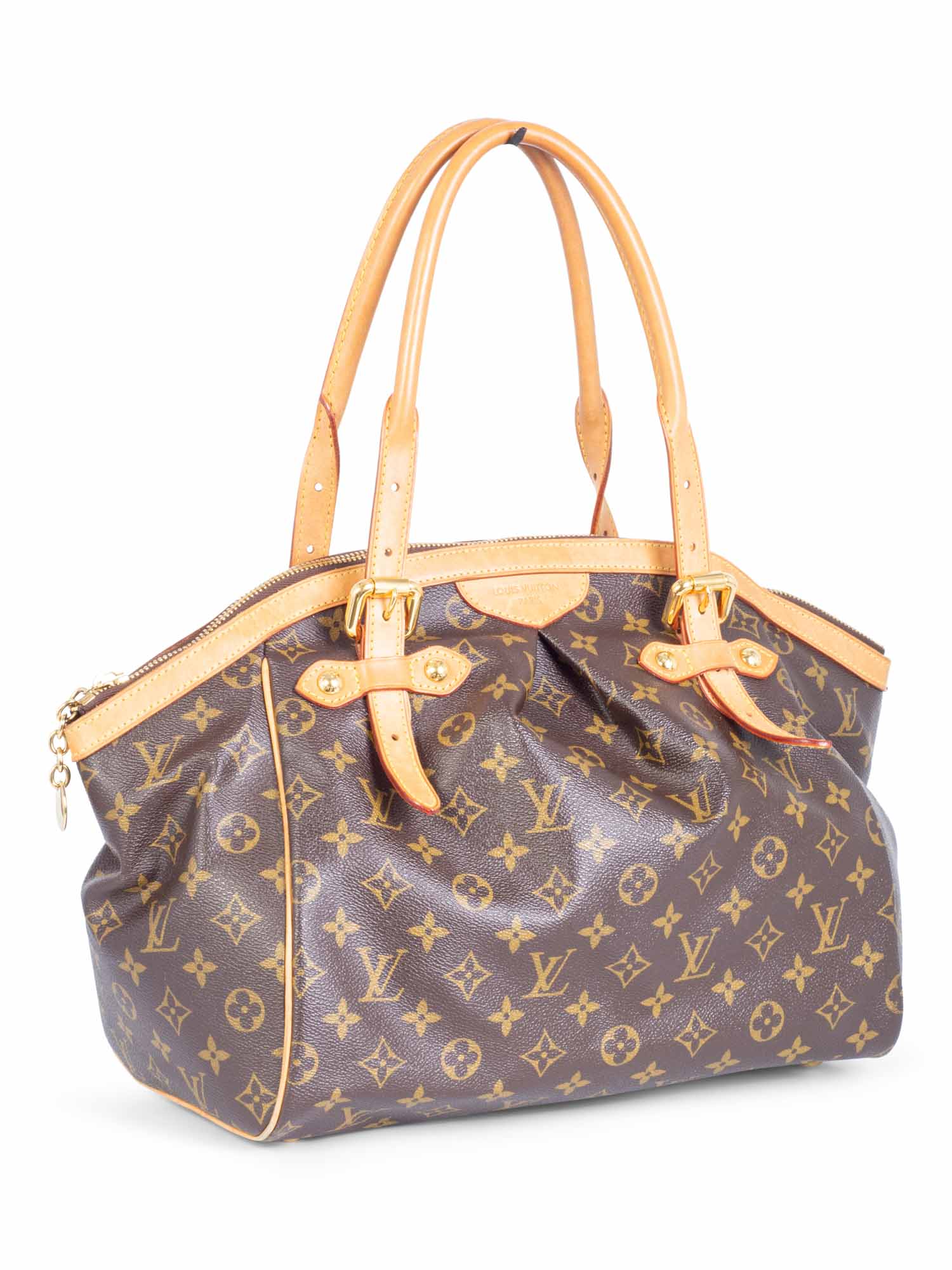 Louis Vuitton Monogram Tivoli GM Bag Brown-designer resale