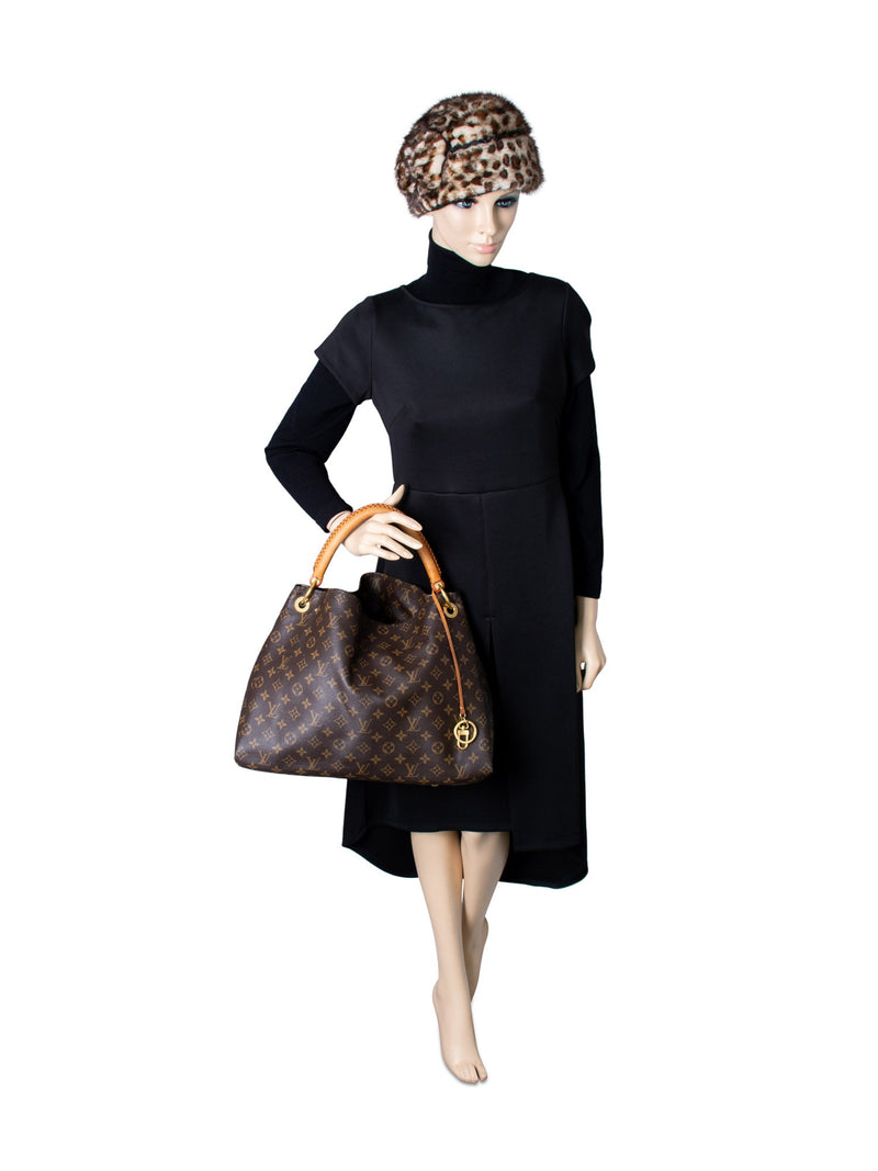 Louis Vuitton Vintage Woven Leather Street Shopper