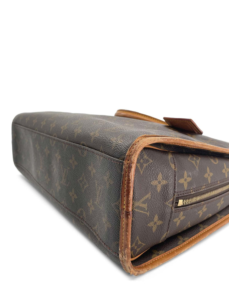 Louis Vuitton Rivoli Soft Briefcase Monogram Canvas - ShopStyle Clutches