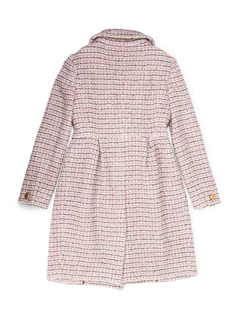 Miu Miu Tweed Coat Pink-designer resale