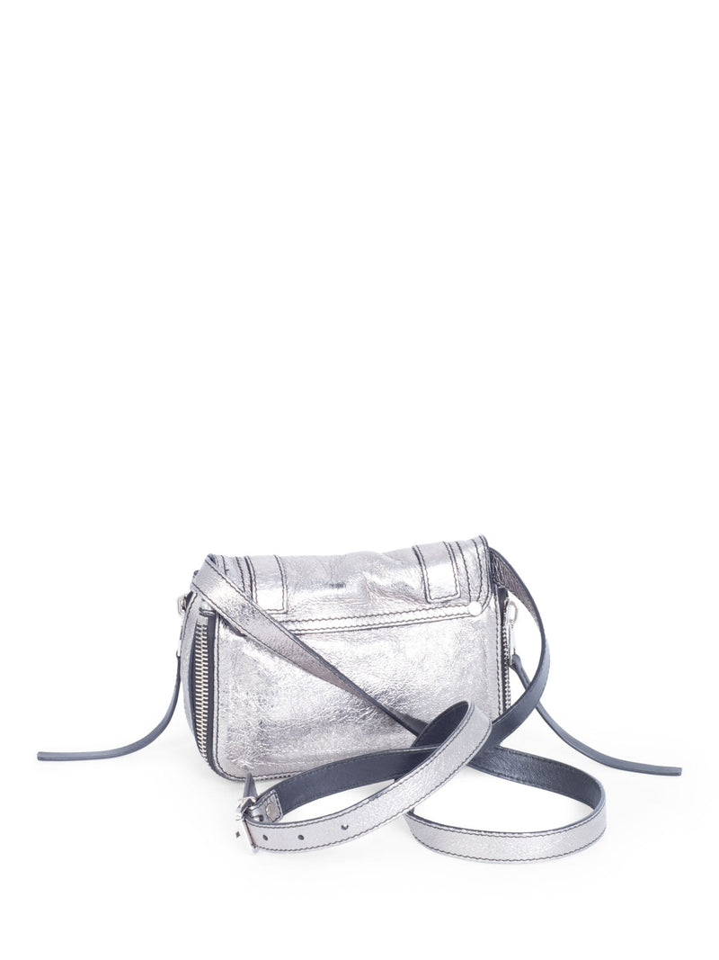 Proenza Schouler PS1 Mini Crossbody Bag Silver-designer resale