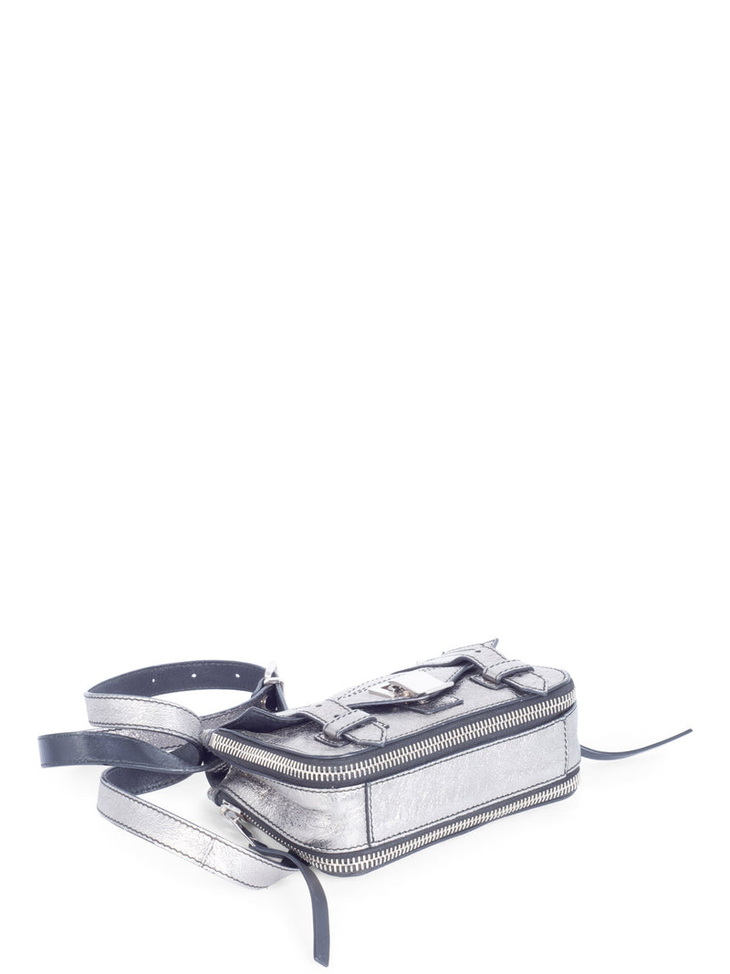 Proenza Schouler PS1 Mini Crossbody Bag Silver-designer resale