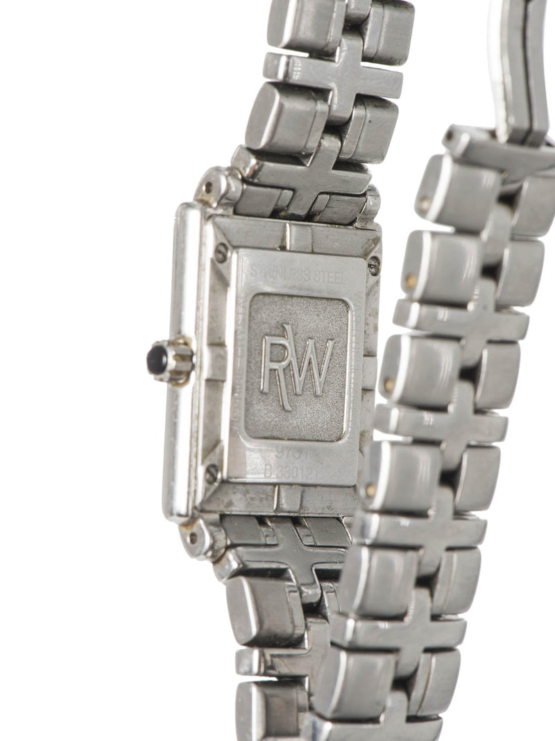 Raymond Weil Logo Diamond Mother of Pearl Square Watch-designer resale