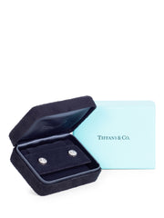 Tiffany & Co. Platinum Circlet Diamond Stud Earrings